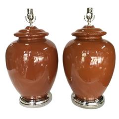 Pair of Porcelain Table Lamps 12