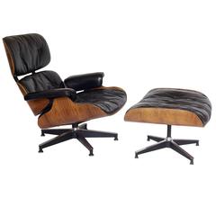 1956 Herman Miller Lounge and Ottoman by Charles and Ray Eames