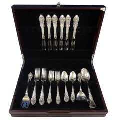 Sir Christopher by Wallace Ensemble de couverts en argent sterling pour six Service