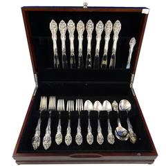 La Scala by Gorham Sterling Silver Flatware Service For 8 Set 41 Pieces