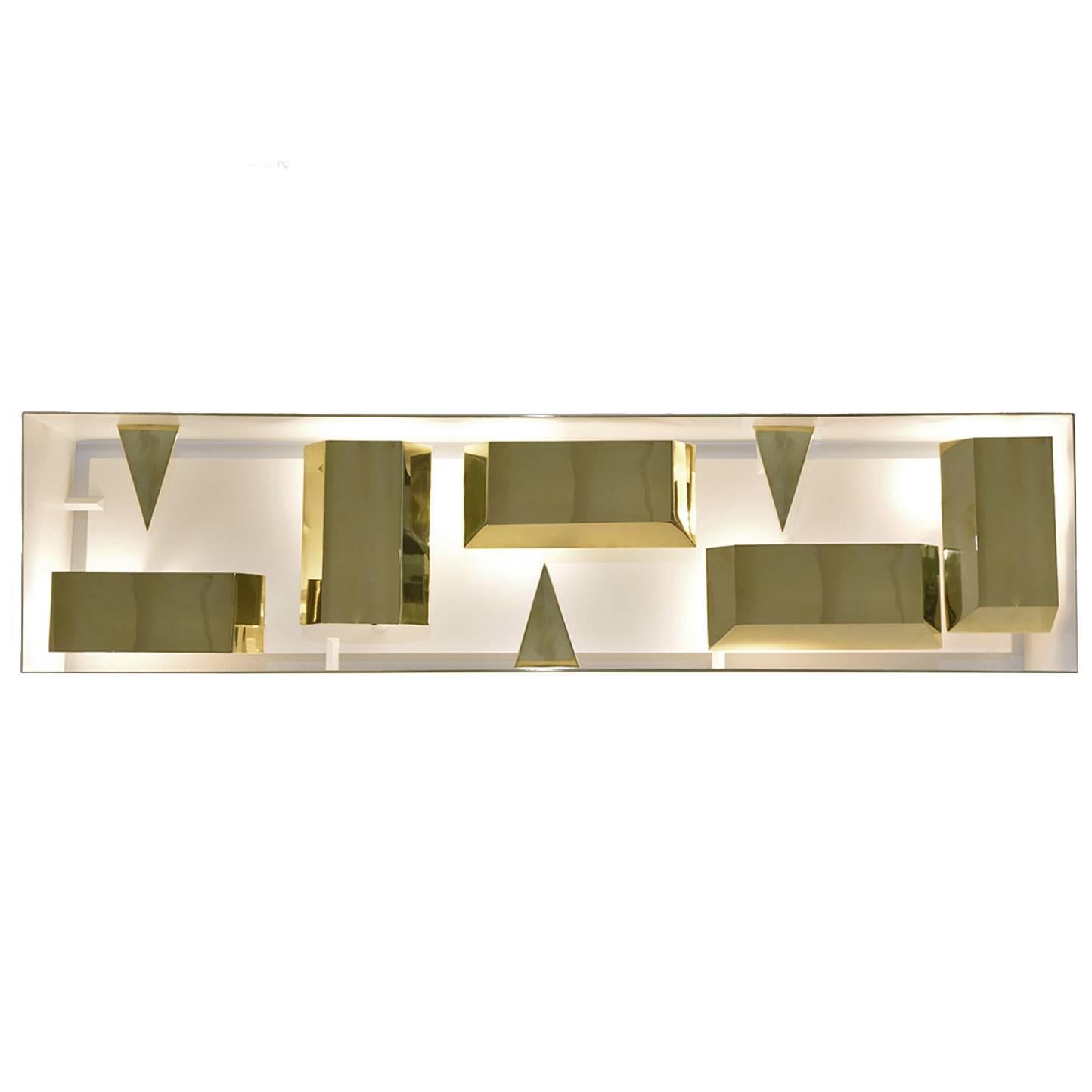 Quadro di Luce by Gio Ponti, Limited Edition by Pollice Illuminazione For Sale