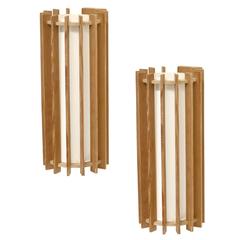 Rare Pair of Scandinavian Ceiling Lights by Fog & Morup, 1970s 11