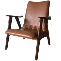 Lounge Chair by Louis Van Teeffelen for Wébé, 1960s