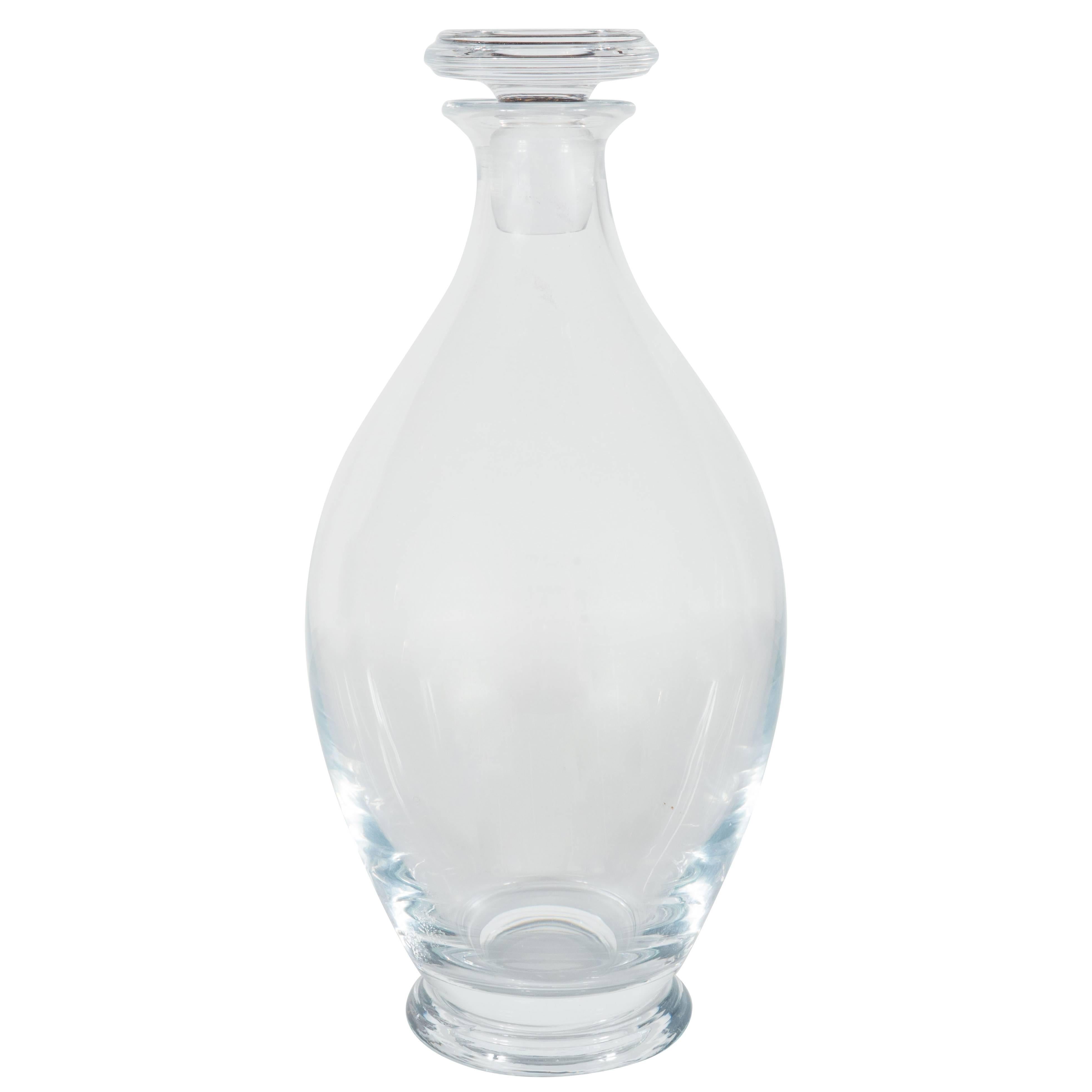 Art Deco Style Crystal Decanter by Tiffany & Co