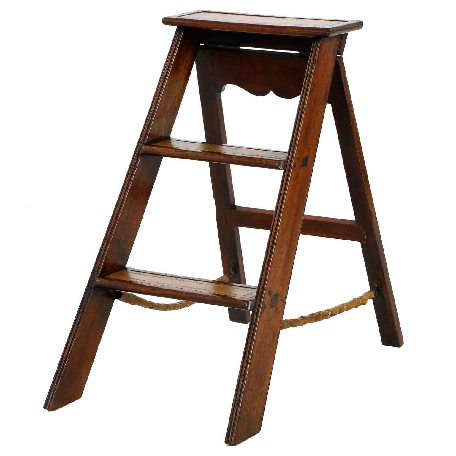 Antique 2 Step Ladders 4 For Sale on 1stDibs