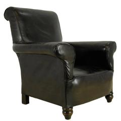 Victorian Style Leather Armchair