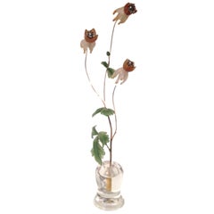 Russian Hardstone and Jeweled Flower Study