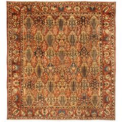 Antique Persian Bakhtiari Carpet