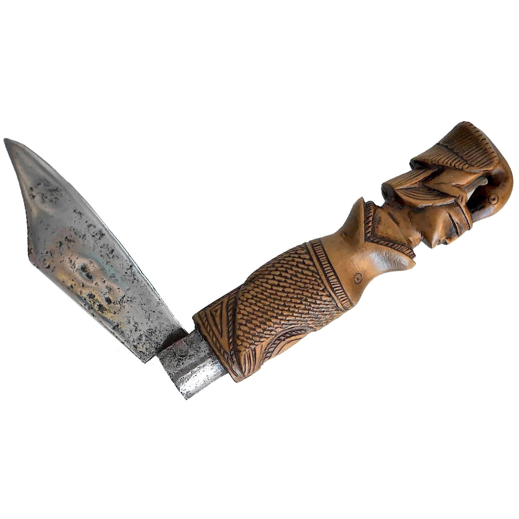 19th Century Sculpted Knife