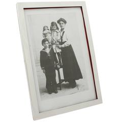 Sterling Silver Photograph Frame, Antique George V 10