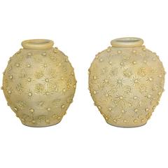 Pair of Massively Scaled Floor Vases by Duca di Camastra