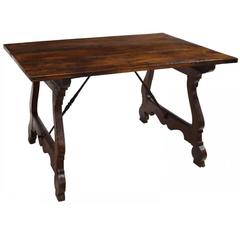 Antique Spanish Baroque Style Table