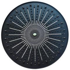 Swarovski Crystal Wall Sculpture Black Star