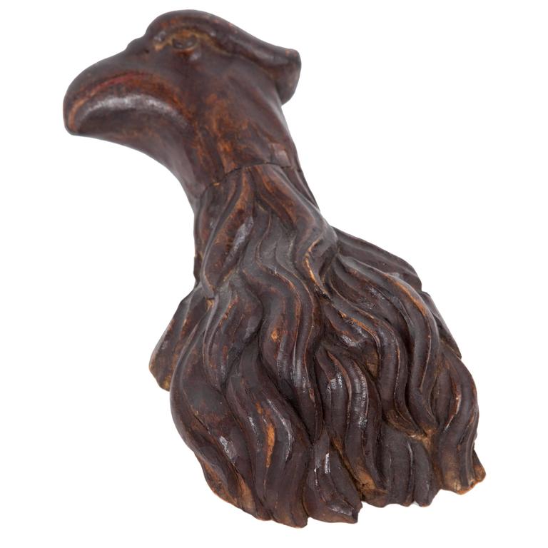Antique Carved Eagle Fragment For Sale