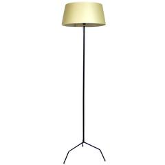 1950s French Work Tripod Floor Lamp 10