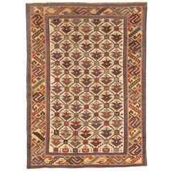 Antique 19th Century Caucasian Shirvan Rug