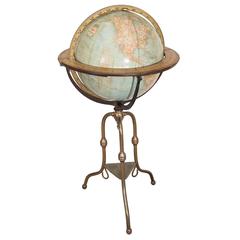 Donohue & Henneberry Terrestrial Globe on Stand