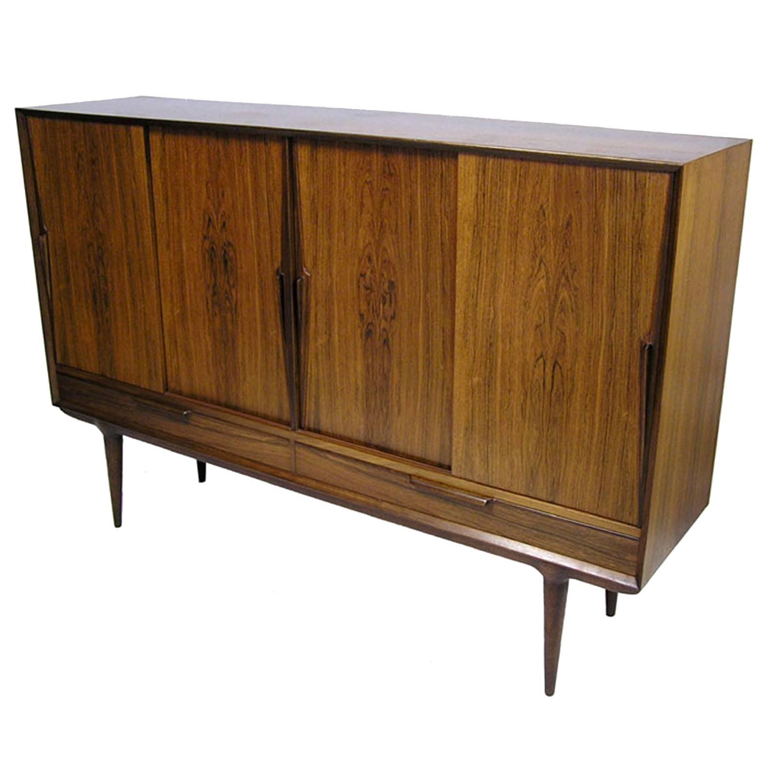 1960s Danish Rosewood Sideboard by Gunni Omann