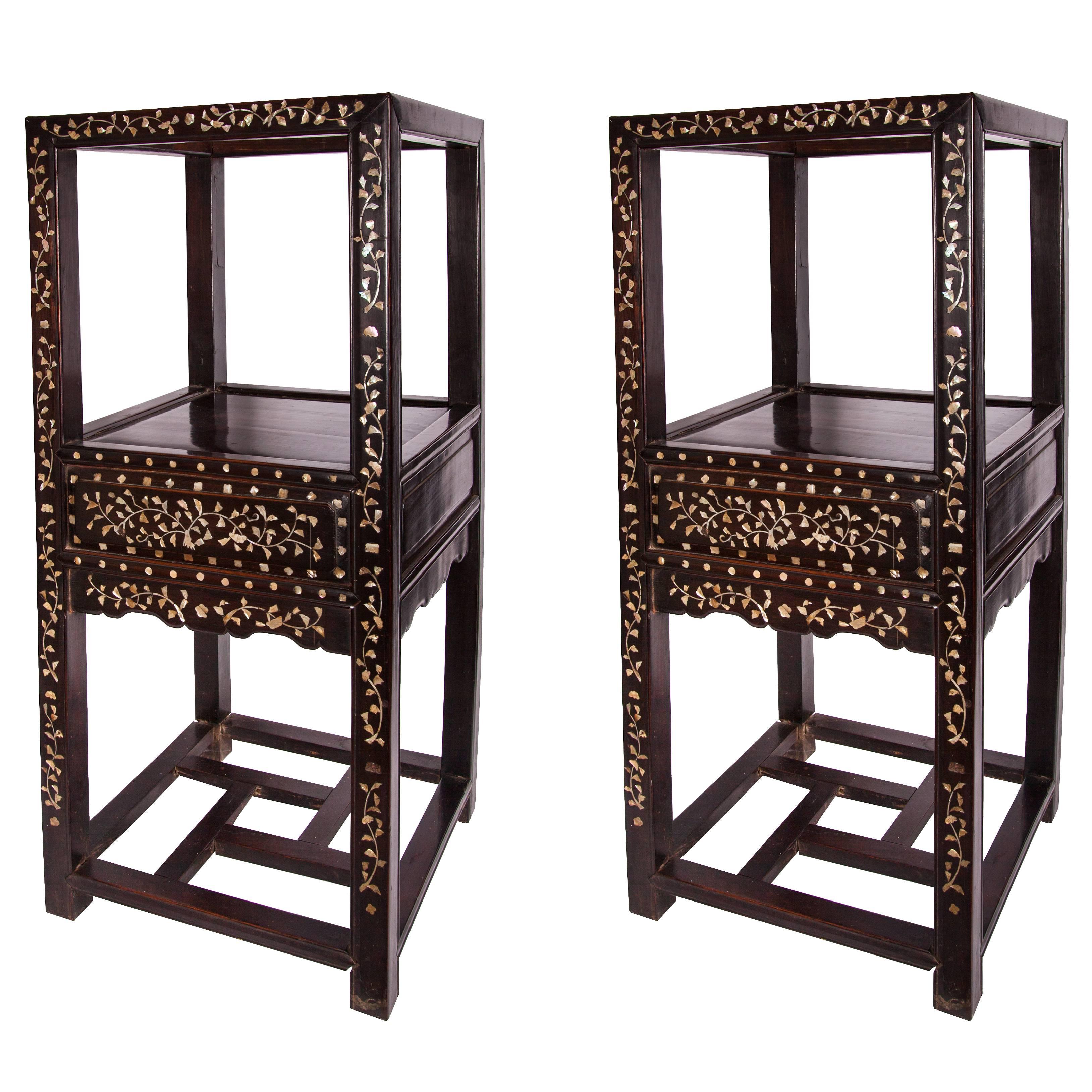 Pair of Belgian Steel Sculpture Stands at 1stDibs