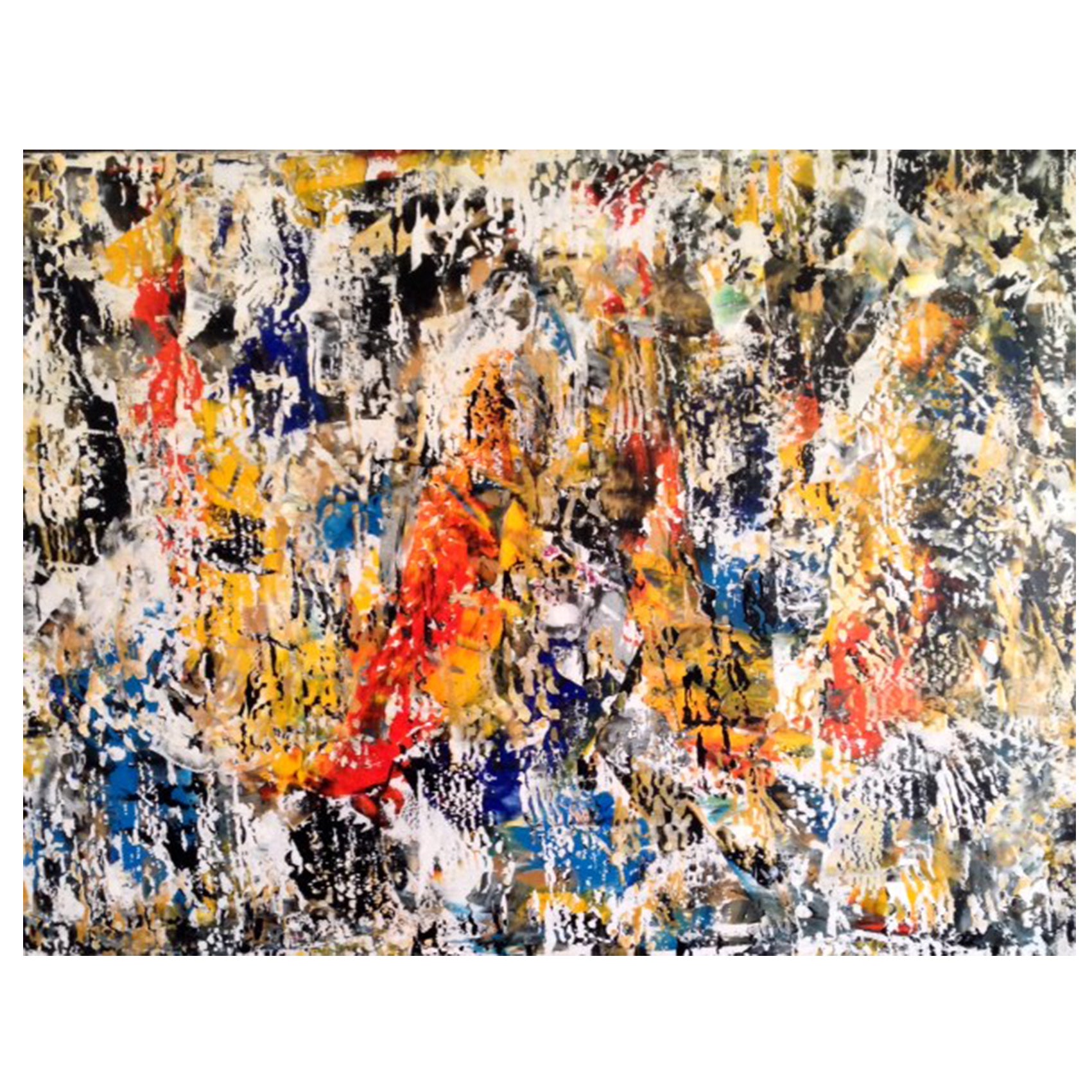 Donald Deskey Abstract Painting from The Deskey Estate For Sale at 1stDibs