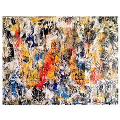 The Offering Abstract Acrylic on Canvas Painting 9