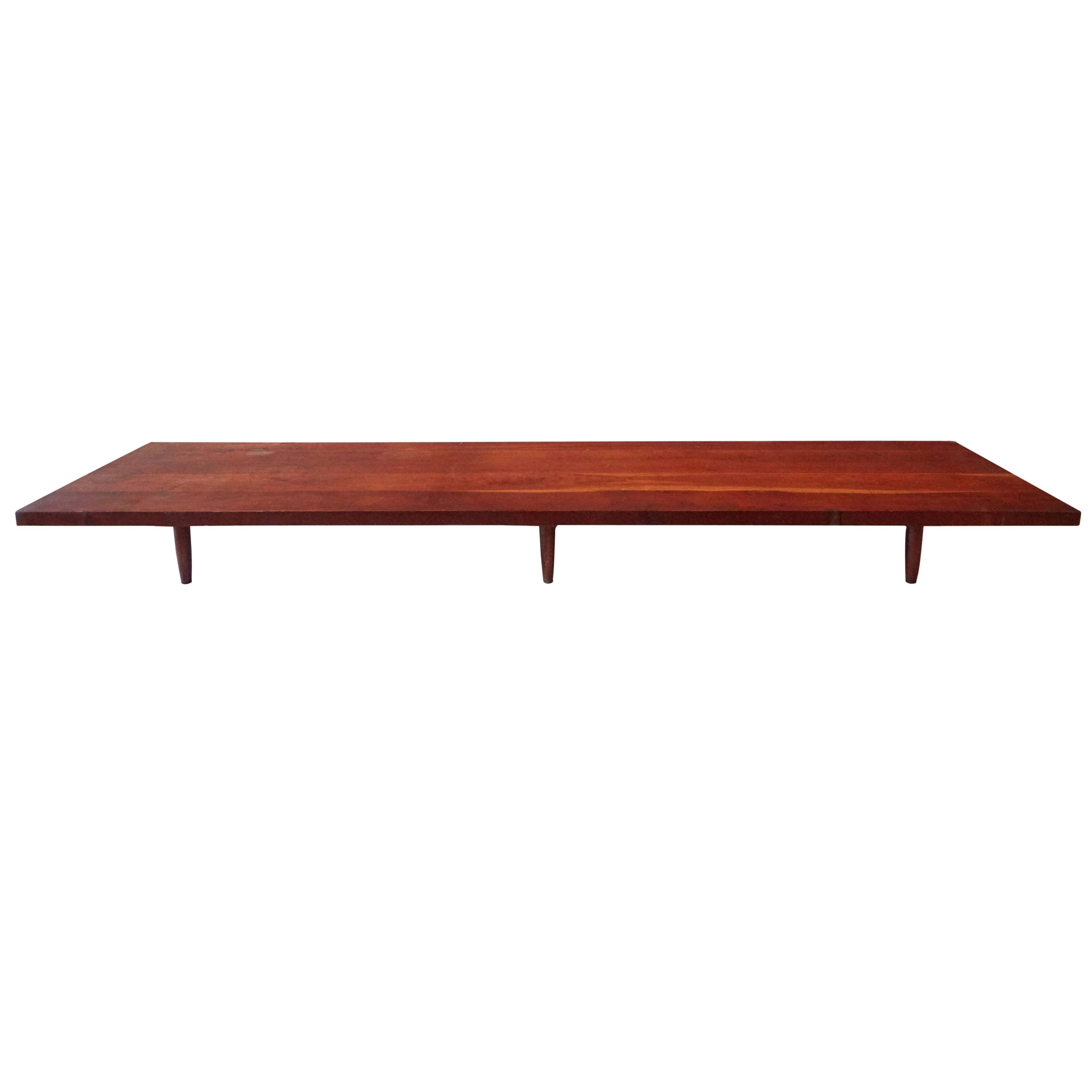 Long Low Cherry Table by George Nakashima, New Hope, Pennsylvania, 1956