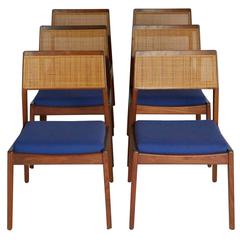 Playboy Chairs by Jens Risom, Set of Eight