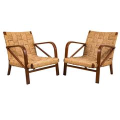 Pair of French Chairs in the Style of Audoux Minet