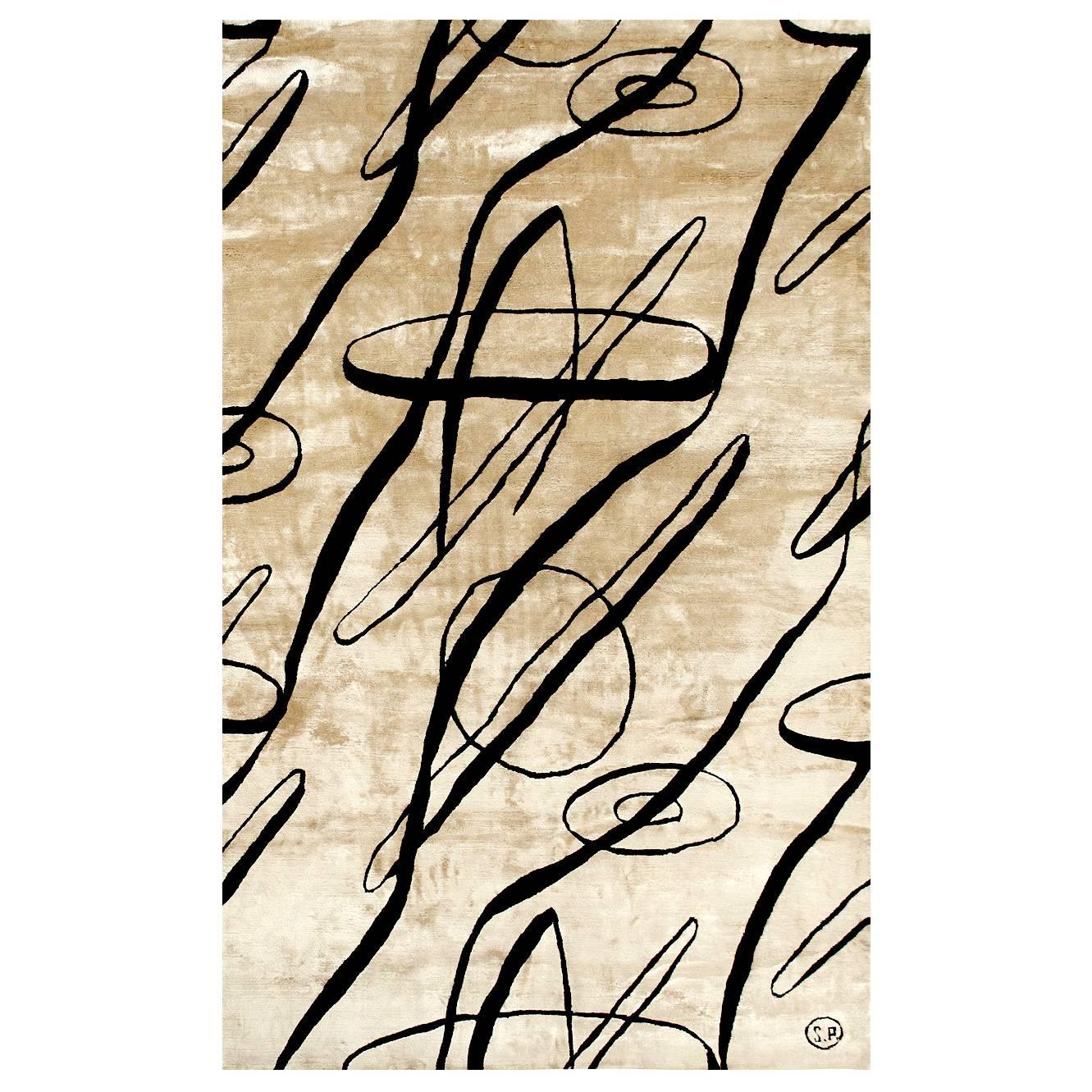 Serge Poliakoff Limited Silk Rugs Edition (Ed. of 6) For Sale