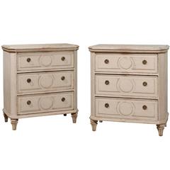Pair of 19th Century Swedish Commodes 4