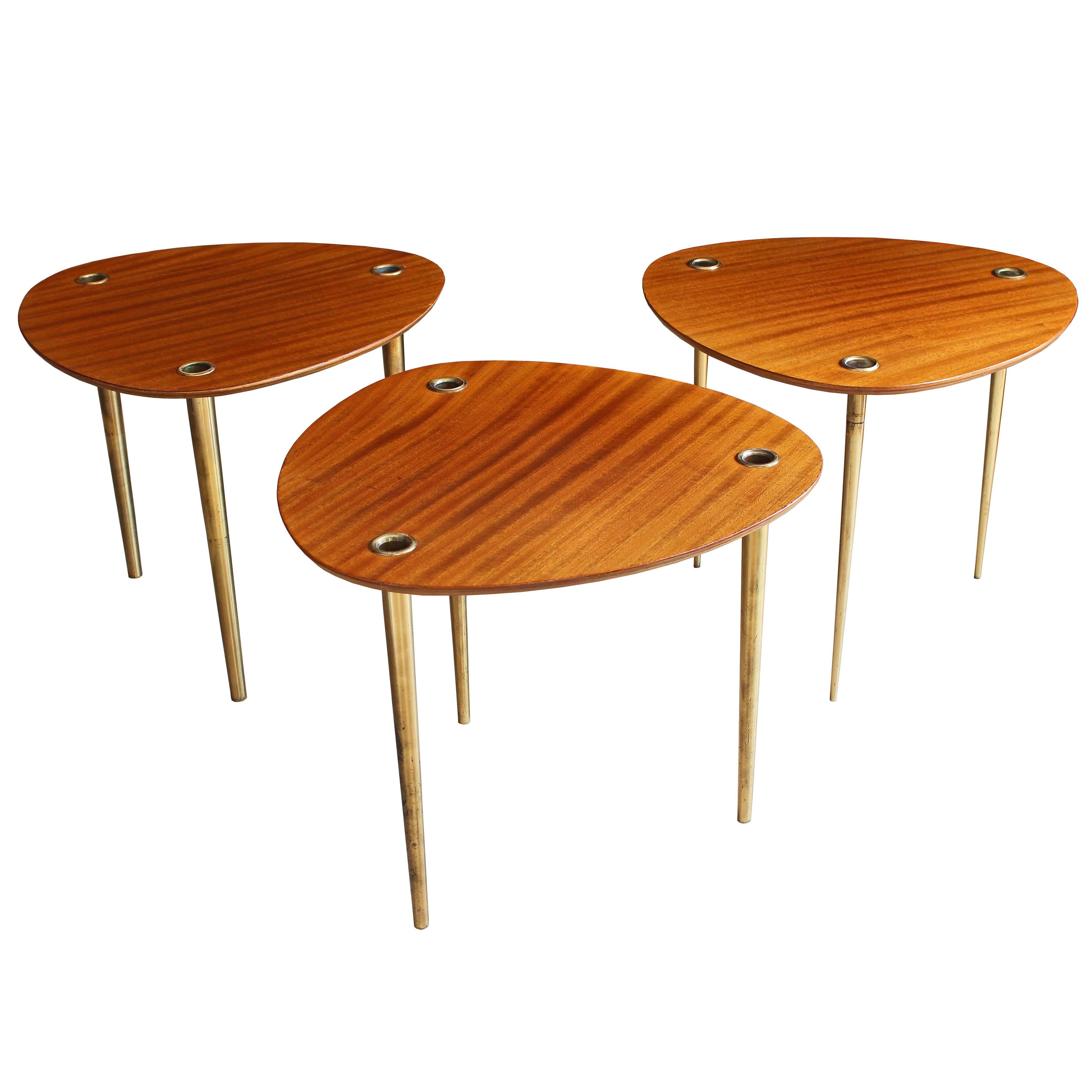 Set of Three Tables