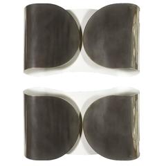 Pair of "Foglio" Wall Lights by Tobia Scarpa