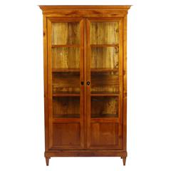 Biedermeier Period Glass Cabinet, France, circa 1830-1840