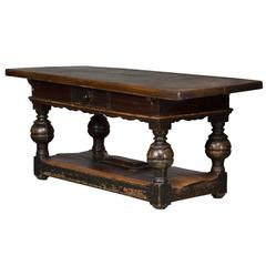 Baroque Table, Denmark, 1680-1730 4