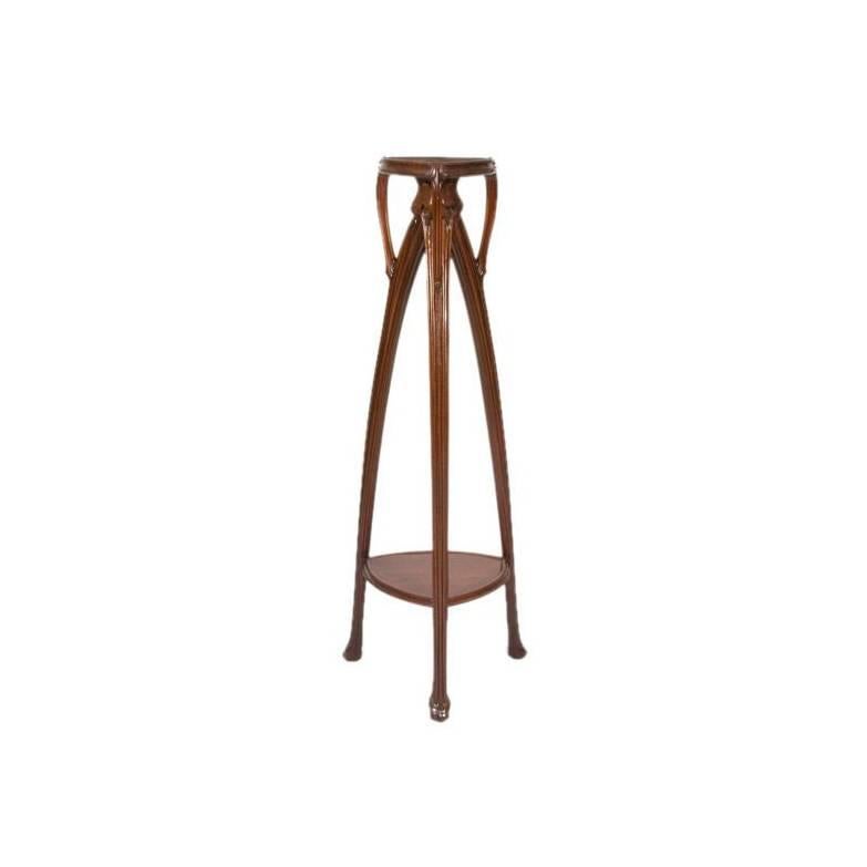 Art Nouveau Pedestal by Emile Andre For Sale