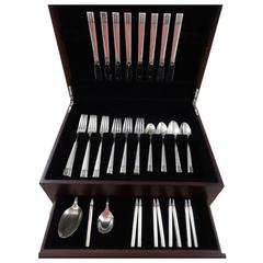 Laureate by Towle Sterling Silver Flatware Set for Eight Service 43 Pieces