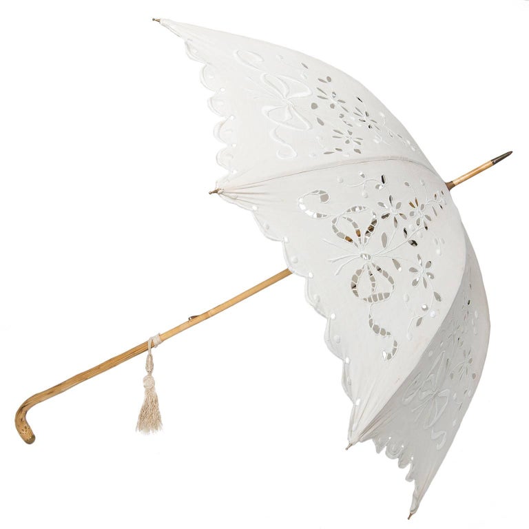Summer ! French Old Parasol, Suitable also as Unusual Lamp For Sale at  1stDibs | french parasol