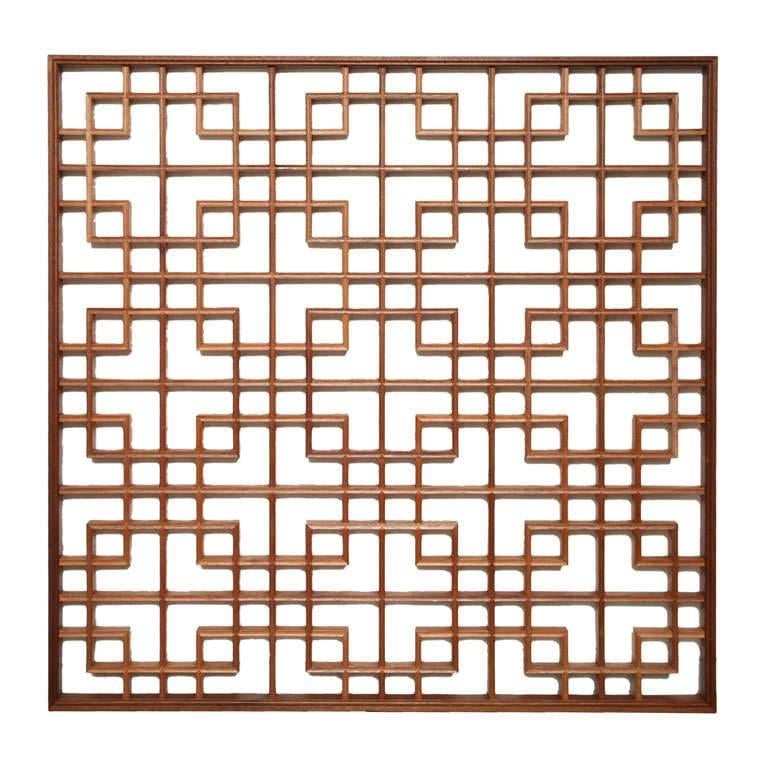 Chinese Lattice Panel