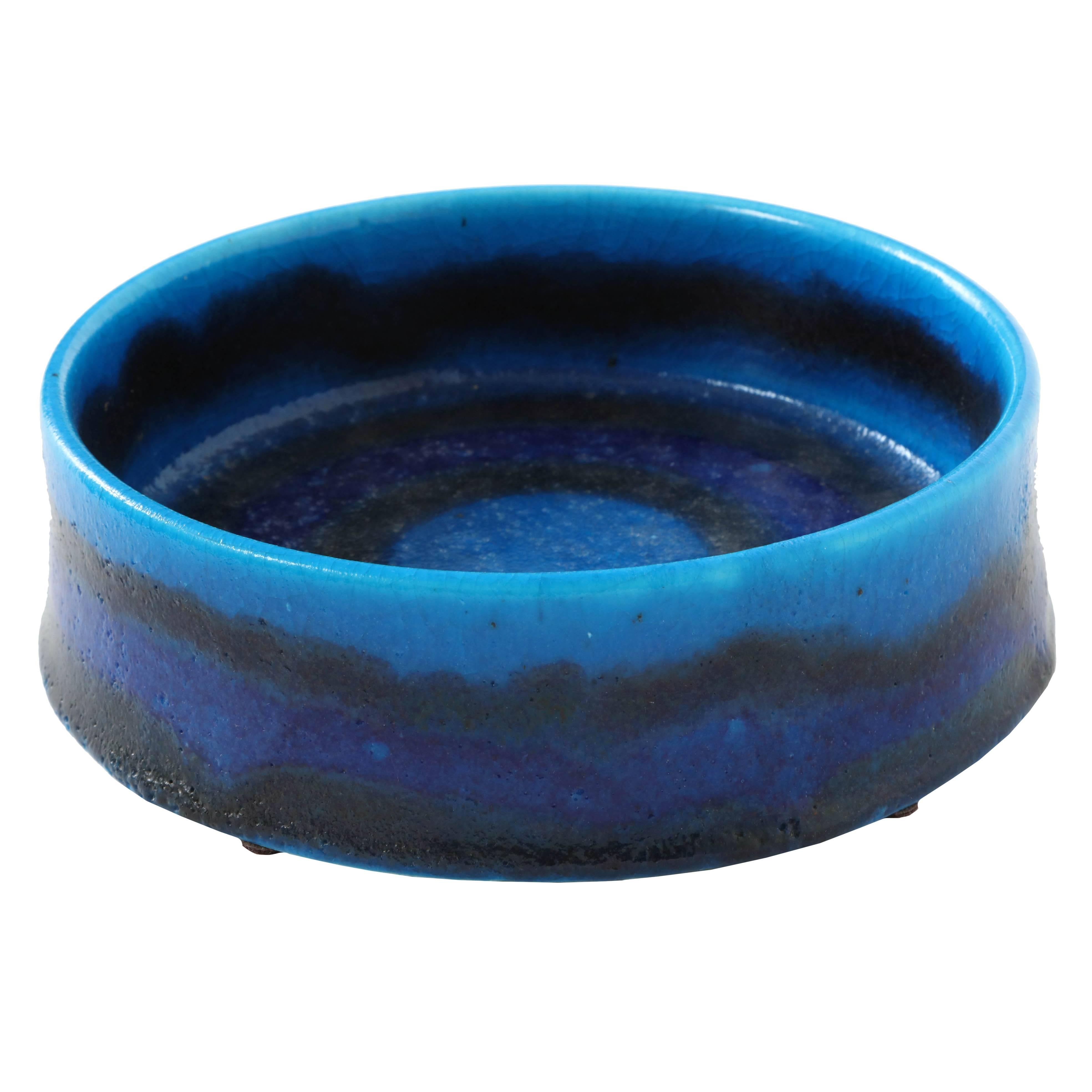 Ceramic Bowl by Bruno Gambone For Sale
