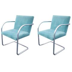 Pair of Brno Tubular Chairs