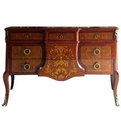 Antique Louis XV Style Sideboard Credenza Dresser Buffet