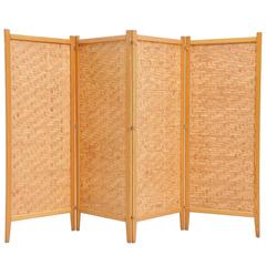 Albert Jansson Folding Screen Room Divider, Sweden, 1950 1