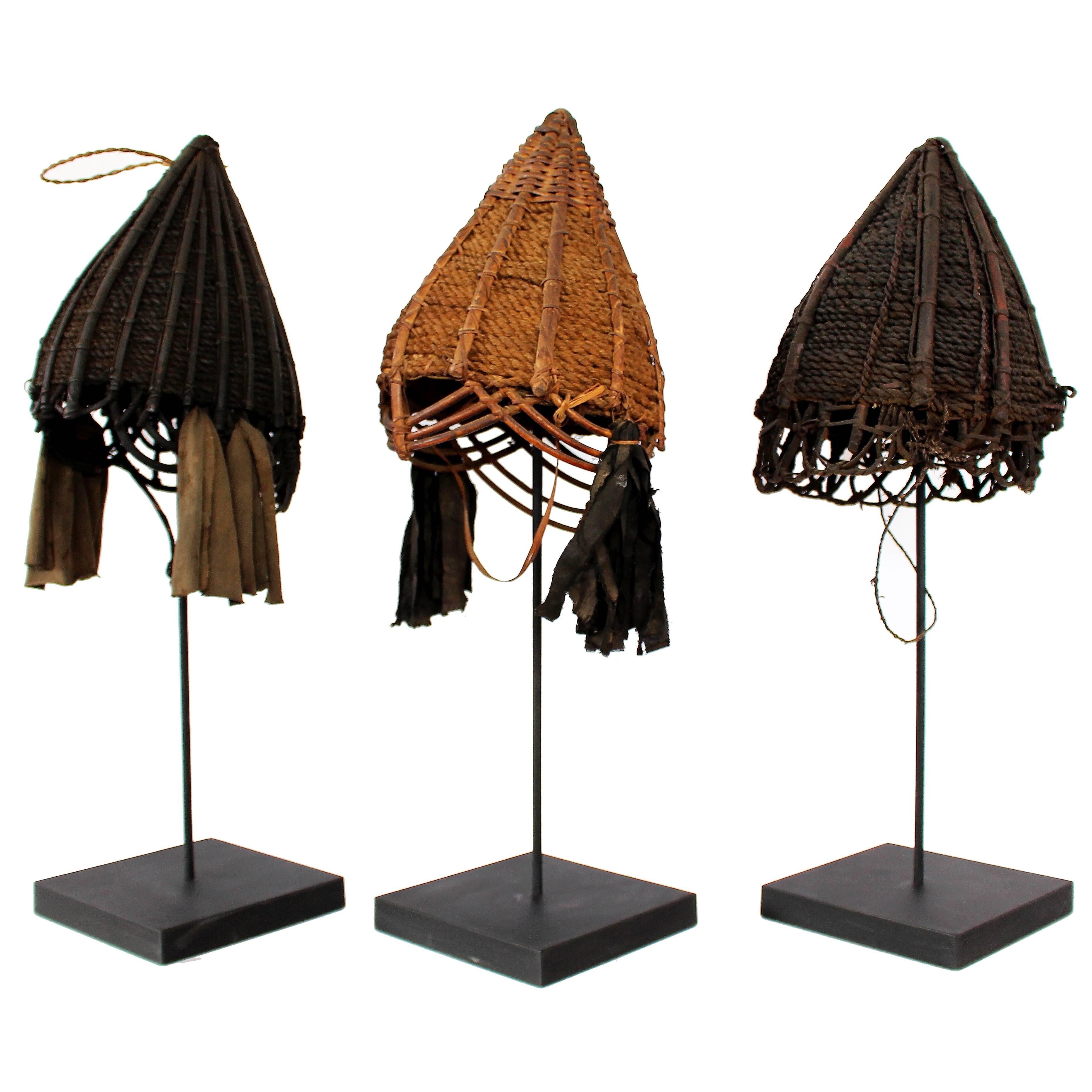 Naga Unadorned Conical Hats