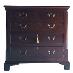 Antique Chest of Drawers George III Mahogany 19th Century Large Dresser