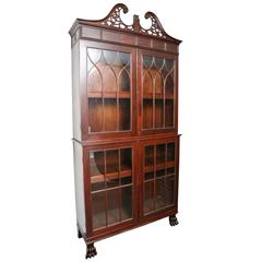 Superb 19th Century Mahogany Bookcase