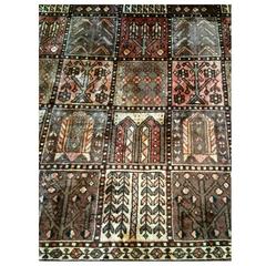 Handmade Large Persian Bakhtiyar Oriental Rug Carpet 100% Wool