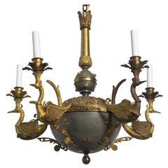 French Empire Swan Fixture