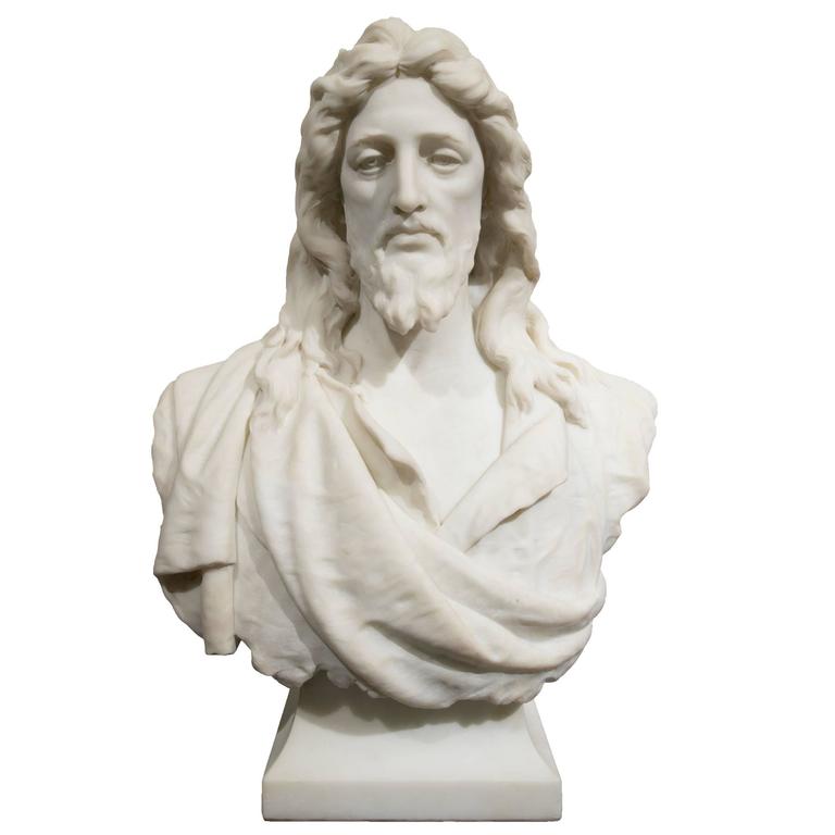 19th Century Marble Bust of Jesus Christ at 1stDibs bust of jesus, jesus bust, bust of jesus