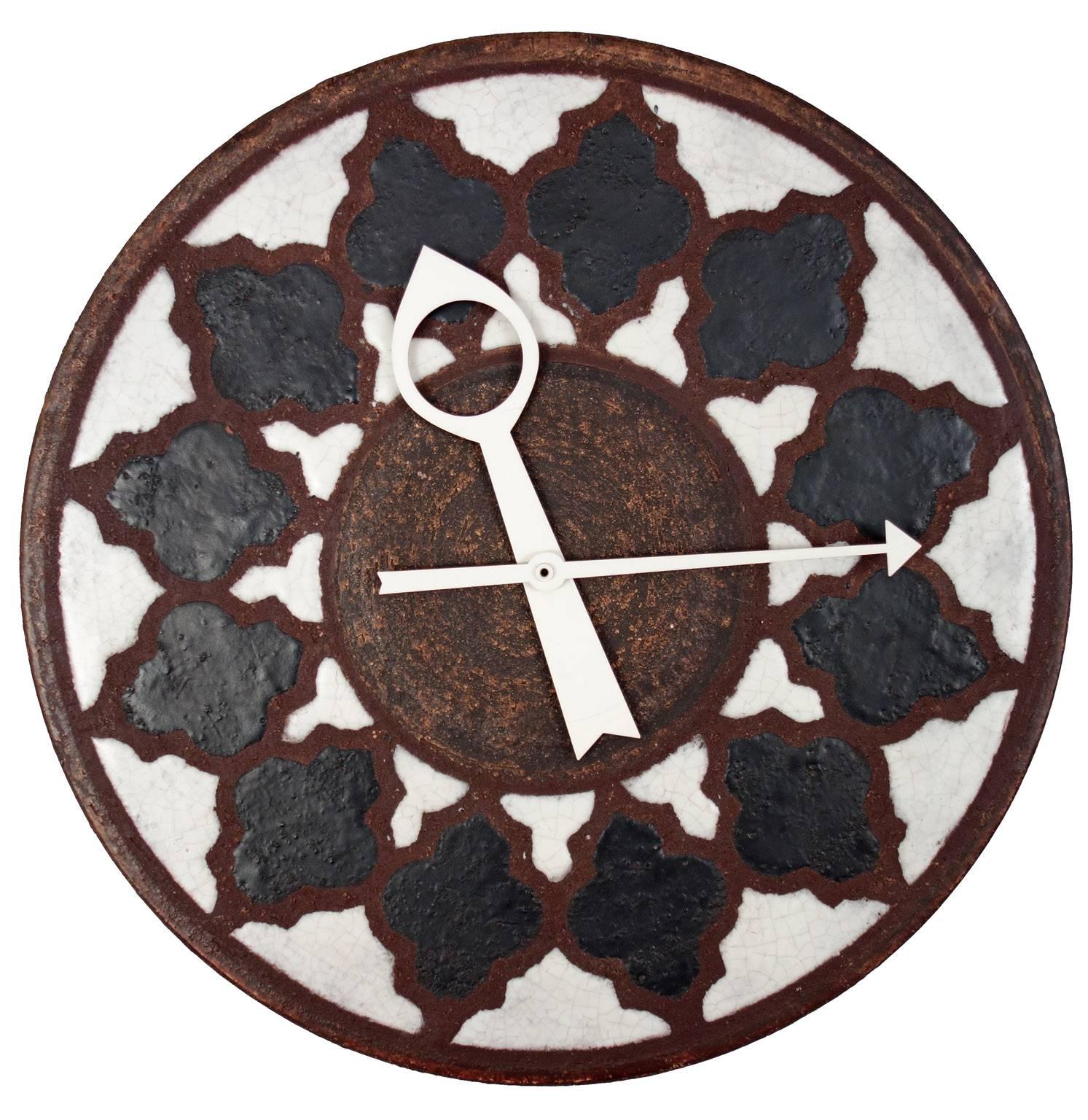 Meridian Clock for Raymor Designed by Nelson at 1stDibs