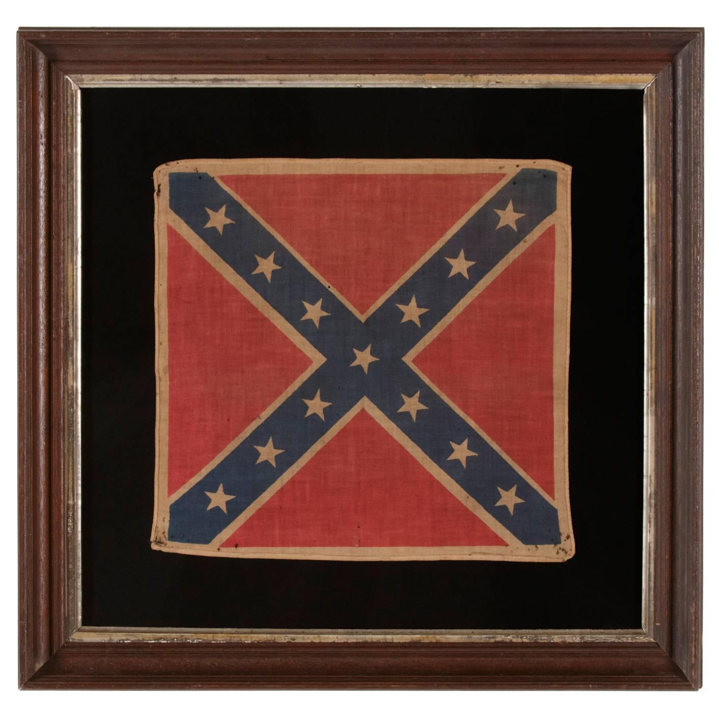 Confederate Parade Flag in the Southern Cross Battle Flag Format